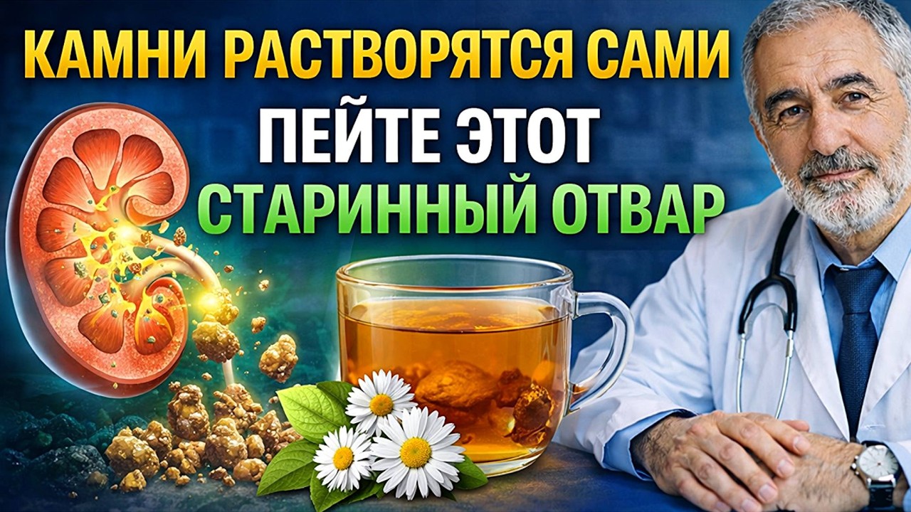 Желчный будет чистым! Камни растворятся сами: пейте этот отвар | Старый рецепт