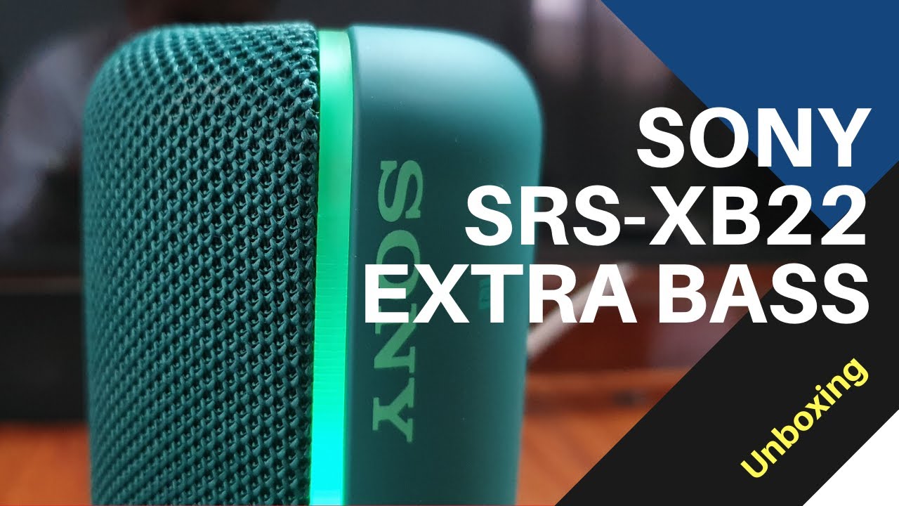 PARLANTE SONY SRS-XB22 Extra Bass 🎼🎼 inalámbrico bluetooth | Unboxing 🎼🎼