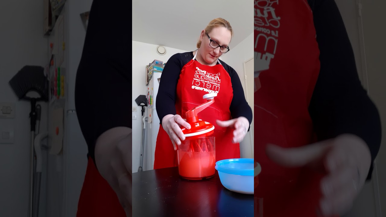 Mousse au chocolat tupperware