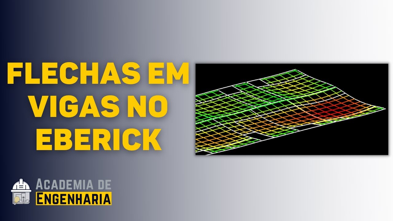 COMO RESOLVER FLECHAS EM VIGAS NO EBERICK - EXEMPLOS REAIS