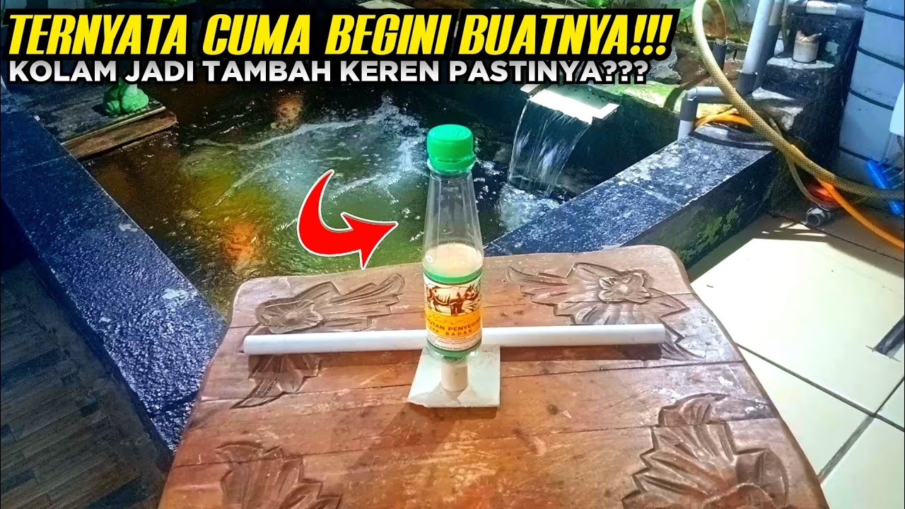🔴TERNYATA CUMA BEGINI BUATNYA ⁉️ AIR TERJUN PAYUNG KOLAM JADI TAMBAH KEREN PASTINYA???
