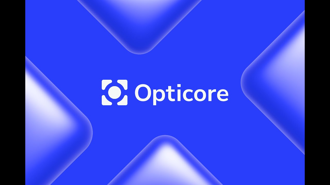 Opticore logo animation