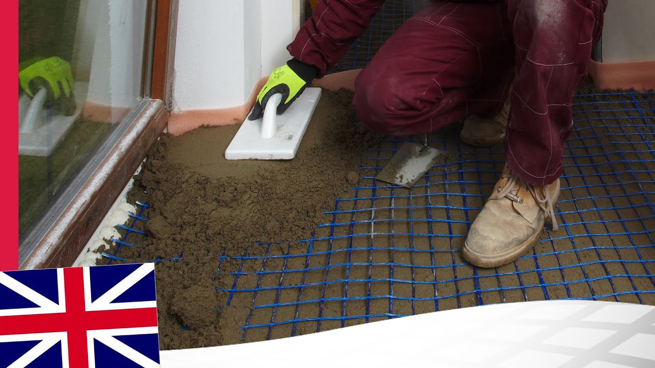 ADFORS Vertex ® Grid G120 - anti-crack solution for traditional screed