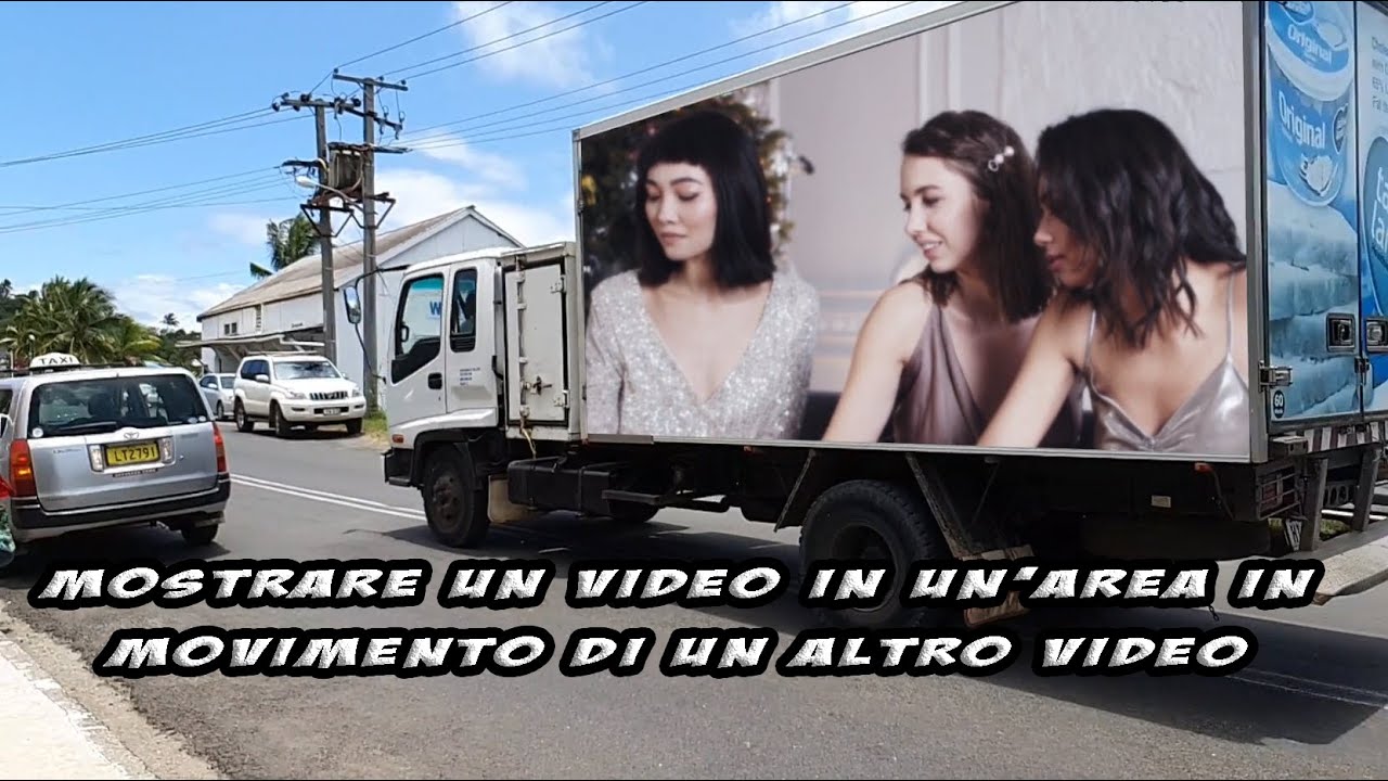 Come mostrare un video in un'area in movimento di un altro video con Shotcut e Glaxnimate