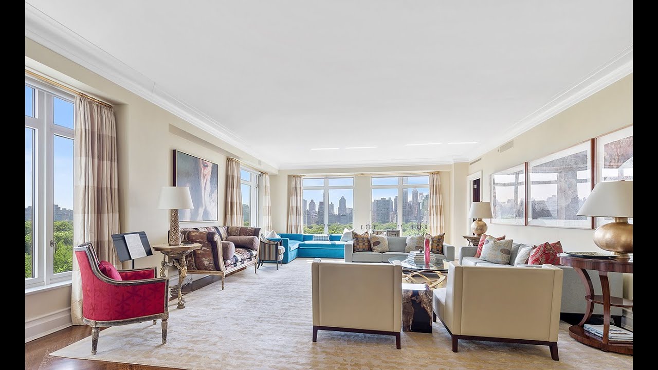Inside A Corner Apartment With Tree-line Views of Central Park | 15 Central Park West, 11D