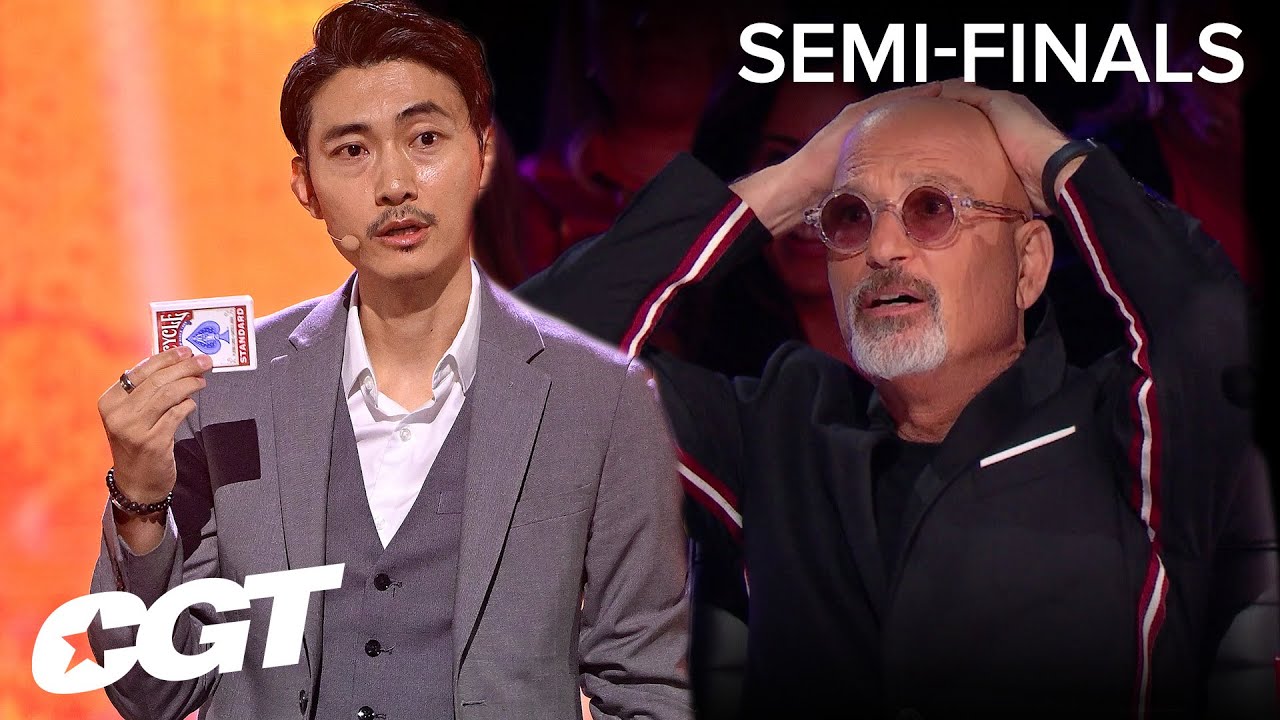 Atsushi Ono’s MAGIC Dazzled The Judges With Quick Card Tricks | Canada’s Got Talent Semi-Finals