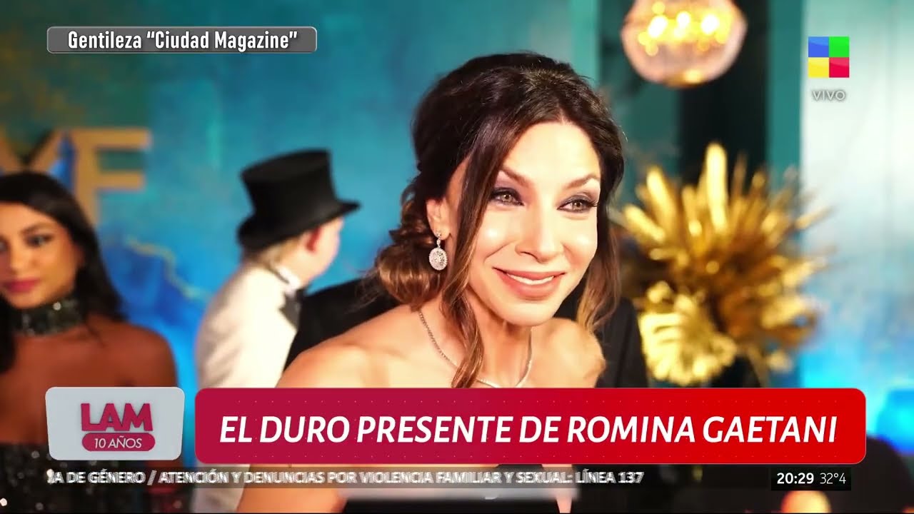 🔴 ROMINA GAETANI HABR&Iacute;A SIDO GOLPEADA POR SU NOVIO