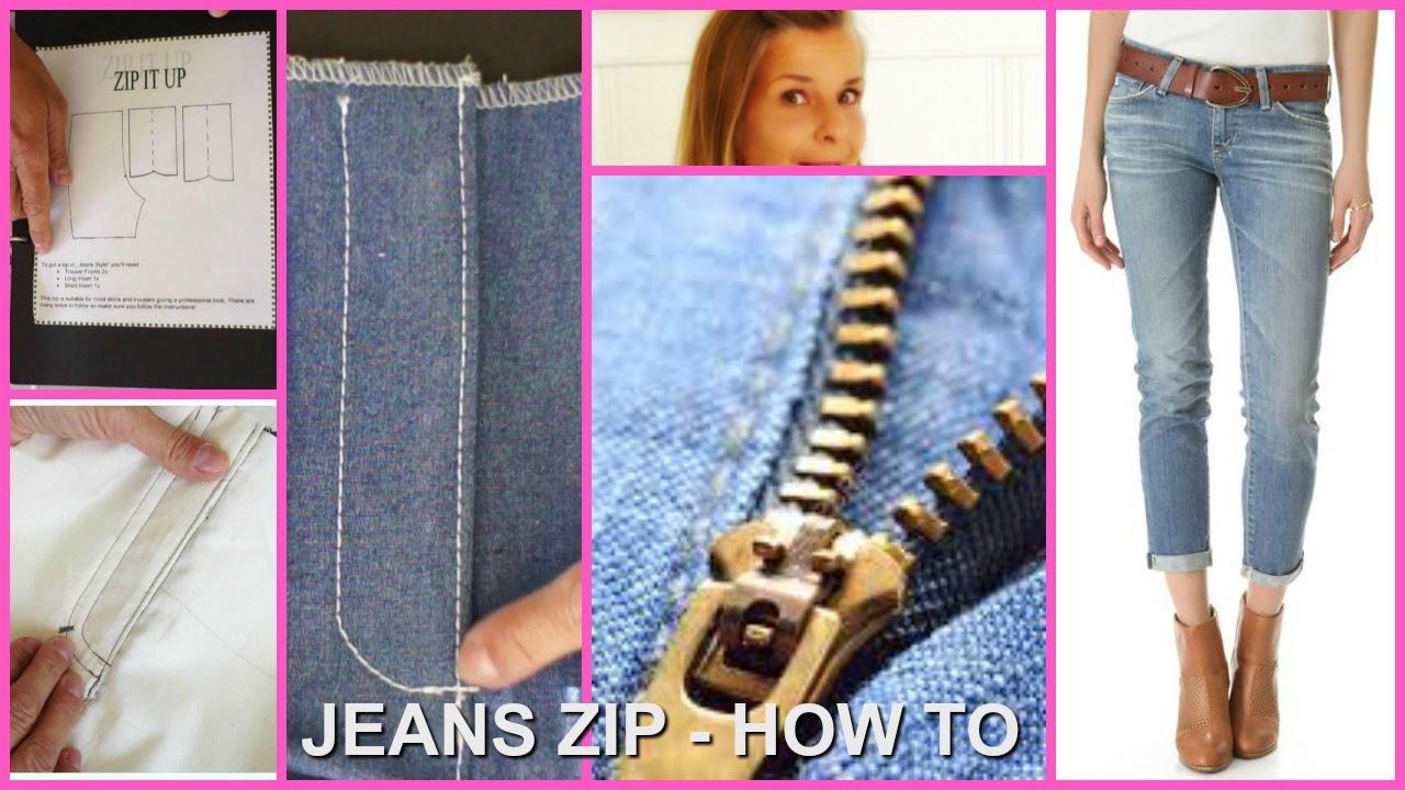 Denim Zipper Installation Guide | Easy DIY Tutorial