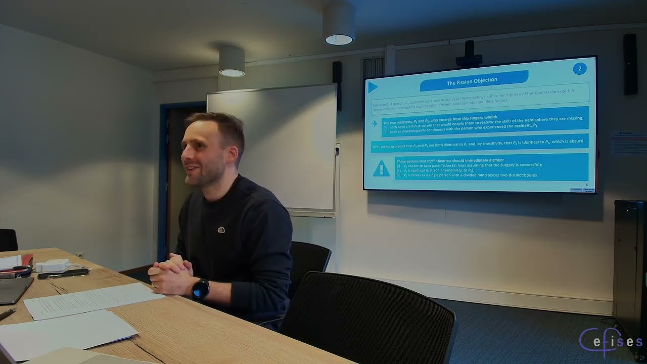CEFISES Seminar: Vincent Grandjean, “Indeterminate Personal Identity”