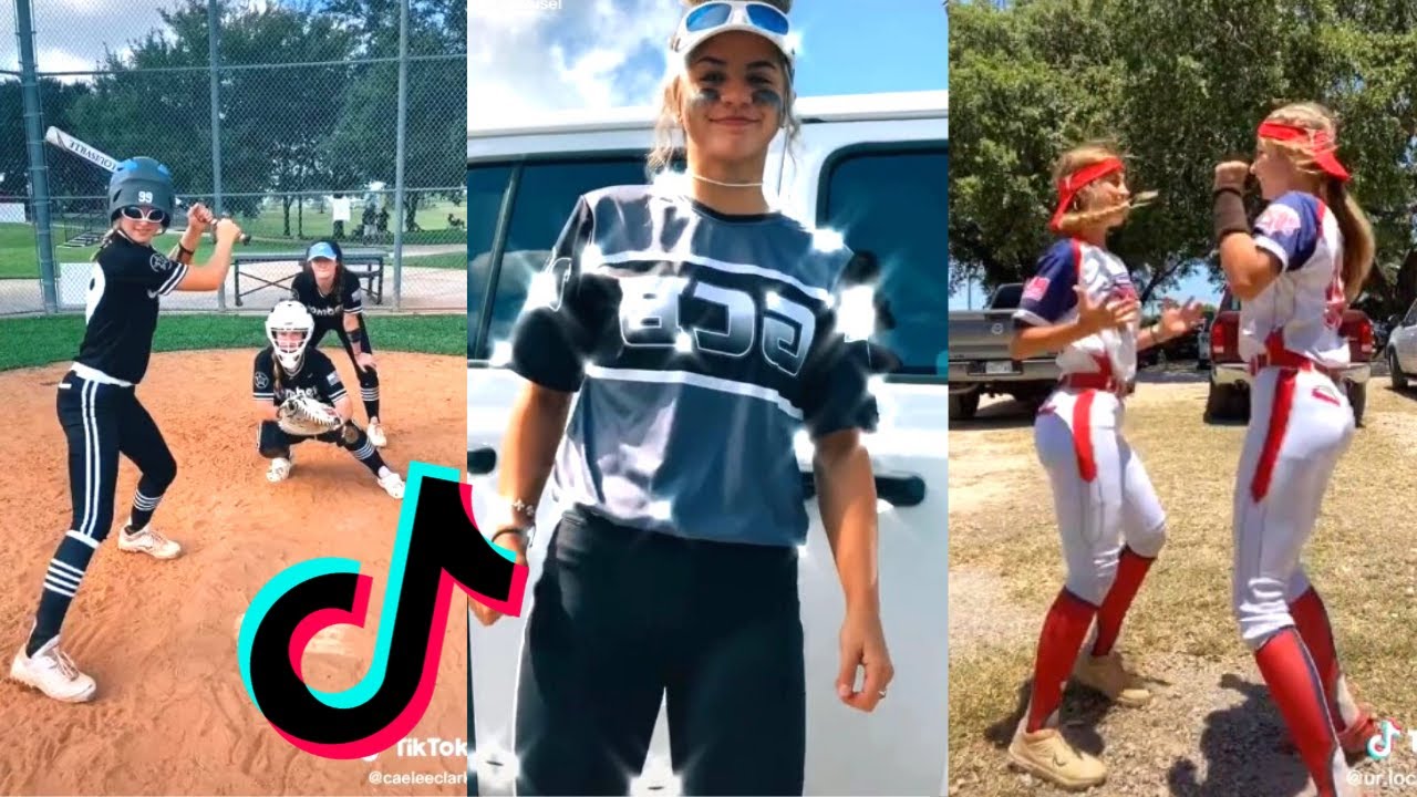 7 minutes of softball tiktoks