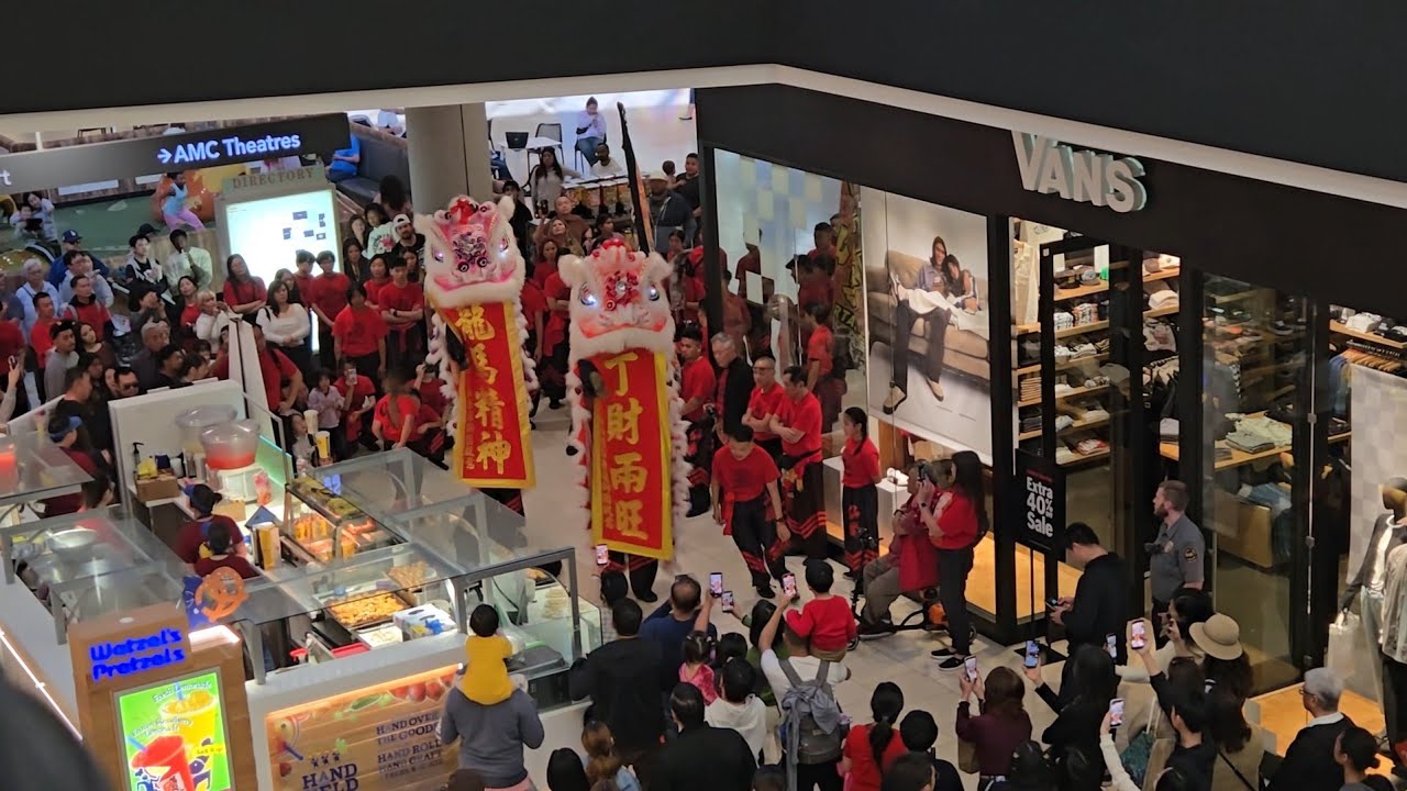 Lion Dance - Immortals Lion Dance Troupe (仙樂)  - The Shops at Santa Anita - February 14, 2026