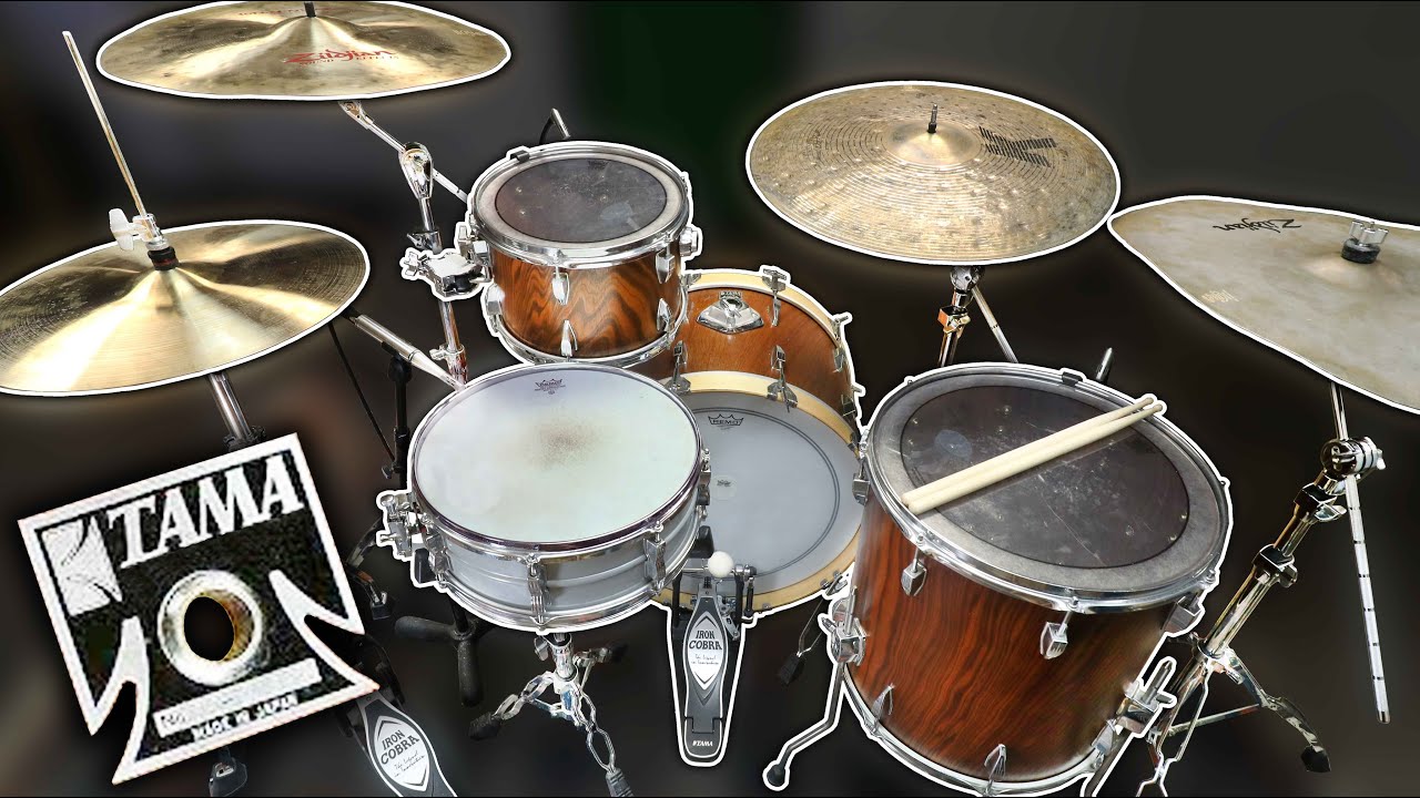 Buying and Fixing ANOTHER Vintage Tama Drum Set