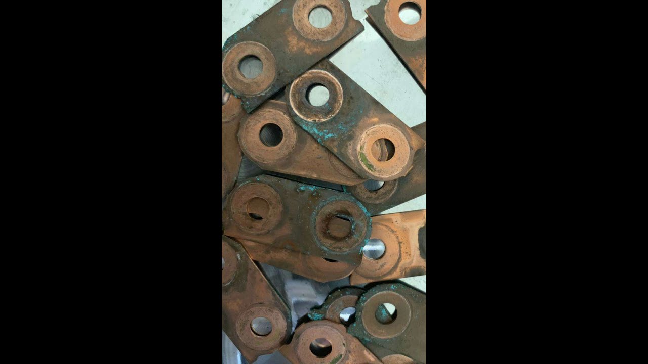 Toyota Prius Hybrid Battery: Cleaning the Copper Sheets