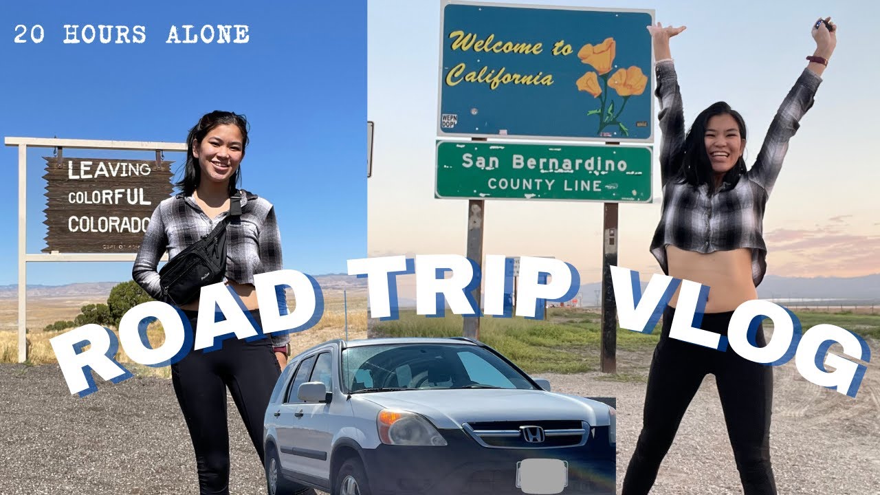 Moving to Los Angeles Vlog | 20 Hour Road Trip Alone