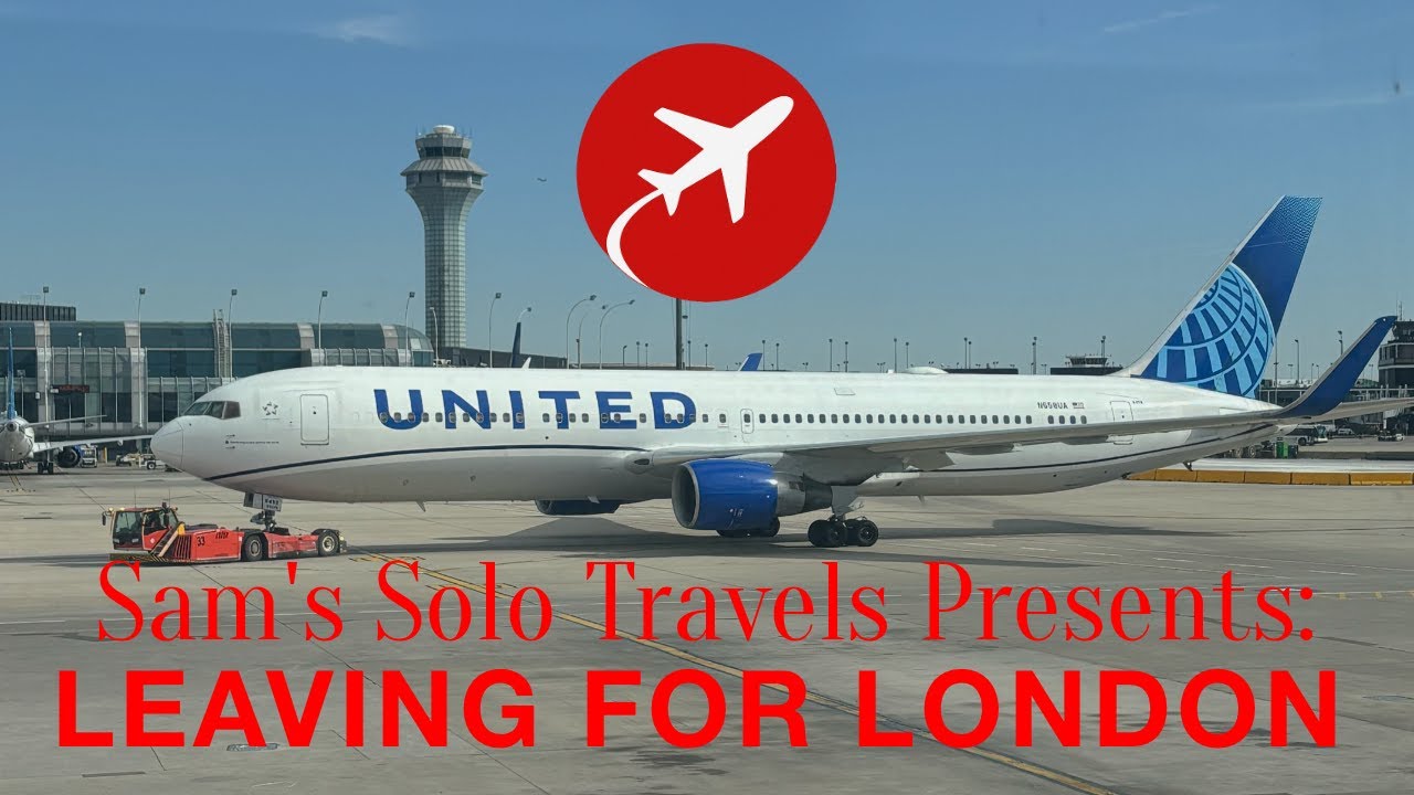 Leaving for London! Chicago O'Hare to London Heathrow on United Airlines! Trip Review #trip