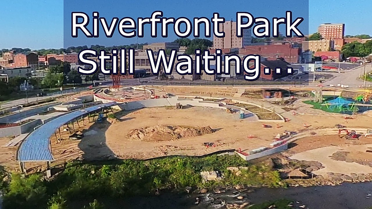 Latest View of the Riverfront Park Construction Site - Danville, Va