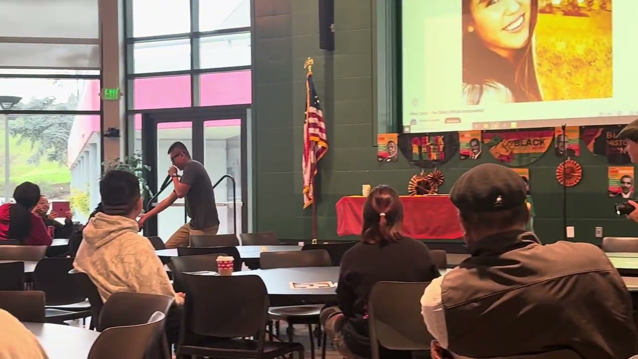 The Climb Miley Cyrus Black History Month at EVC￼