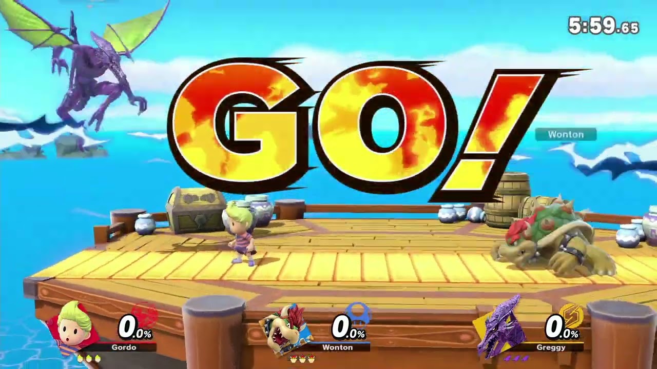 Lucas VS Bowser (2 Matches) - SSBU Online