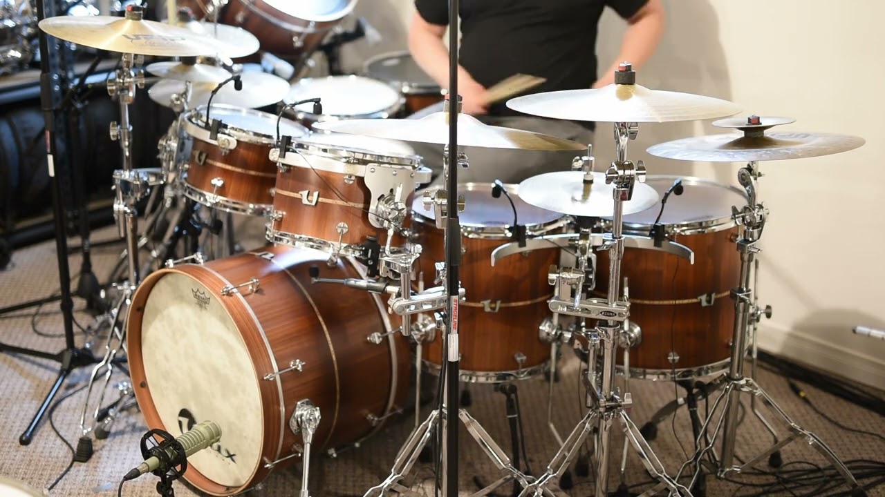 Daking FET III on snare and bass drum