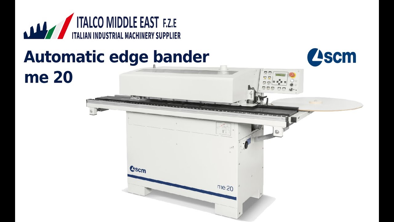 Automatic edge bander SCM minimax me 20