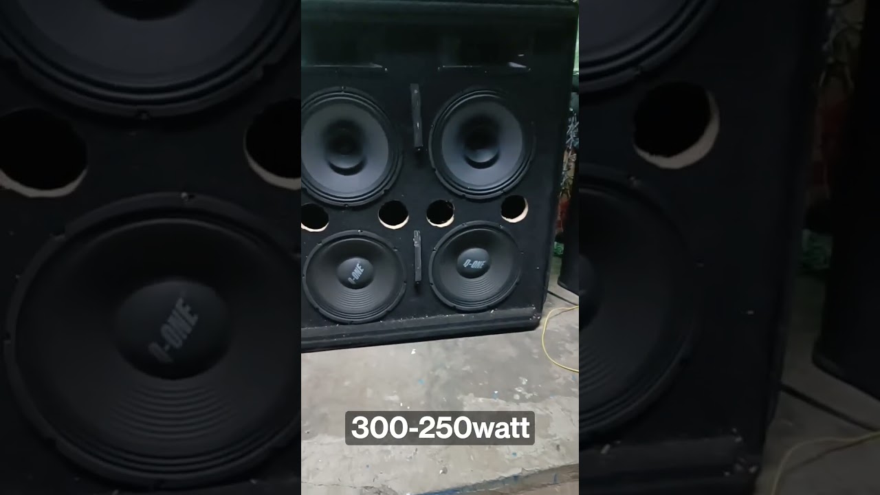 Q1 speaker 300watt🔉 bass 250watt 🔊🔊🔊#shorts#Qone#speaker