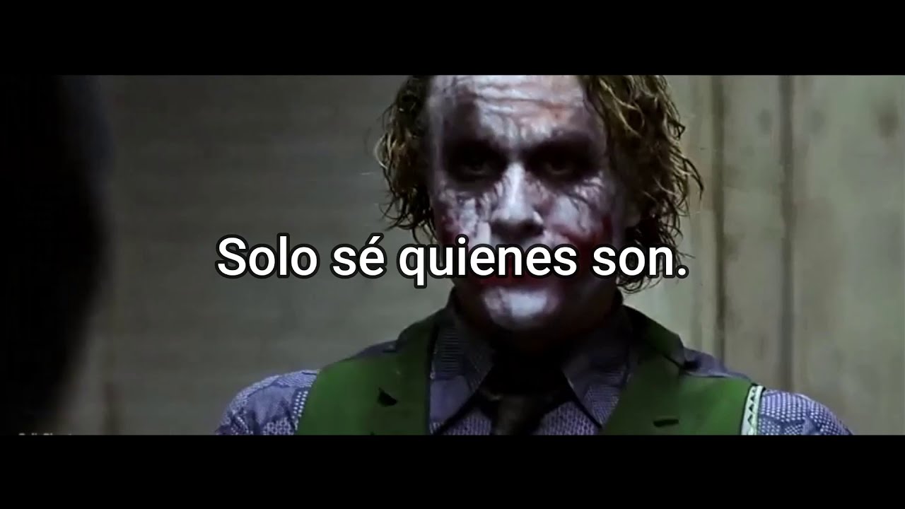Mejores Frases del Joker | Heath Ledger