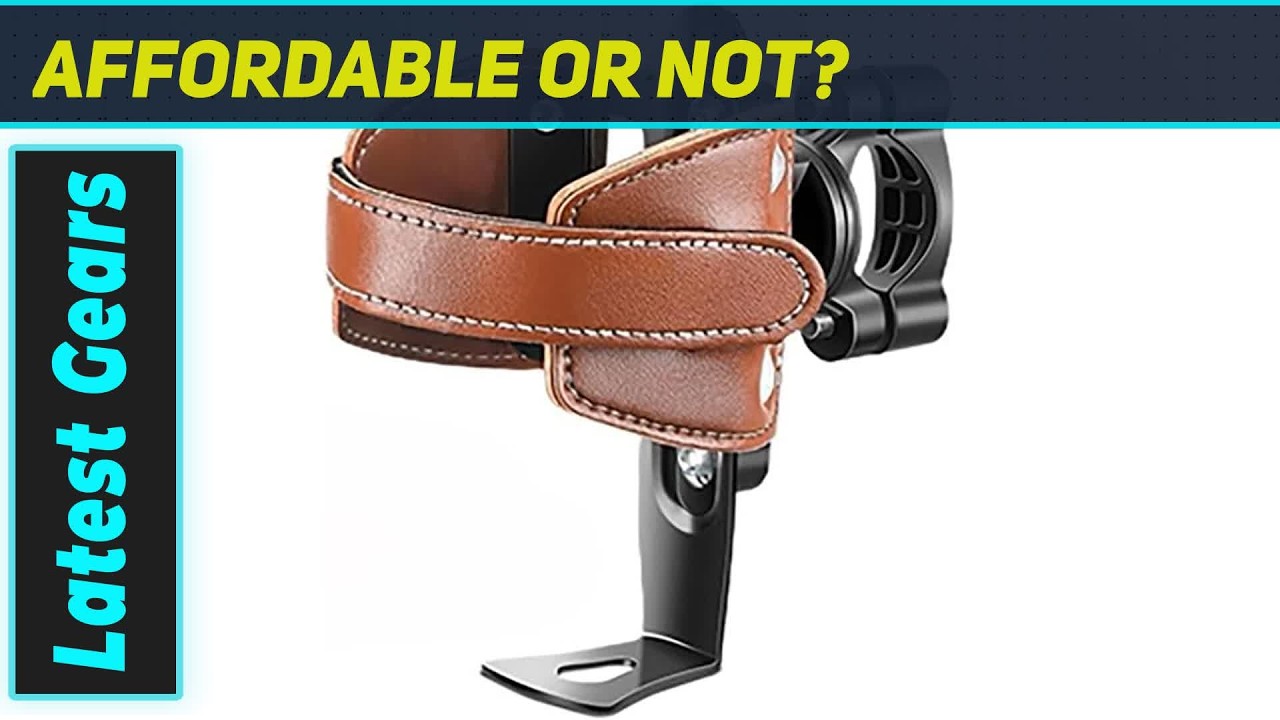 Best Leather Motorcycle Cup Holder for Honda GROM Travel