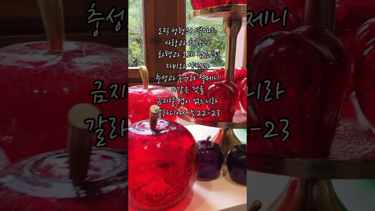 Galater 갈라디아서 5:22-23