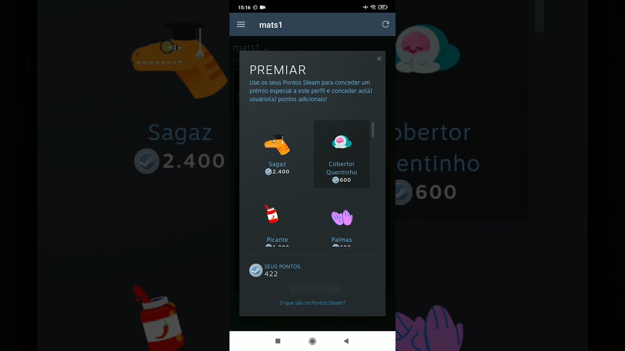TUTORIAL COMPLETO PASSO A PASSO DE COMO PREMIAR UM PERFIL NA PLATAFORMA DA STEAM