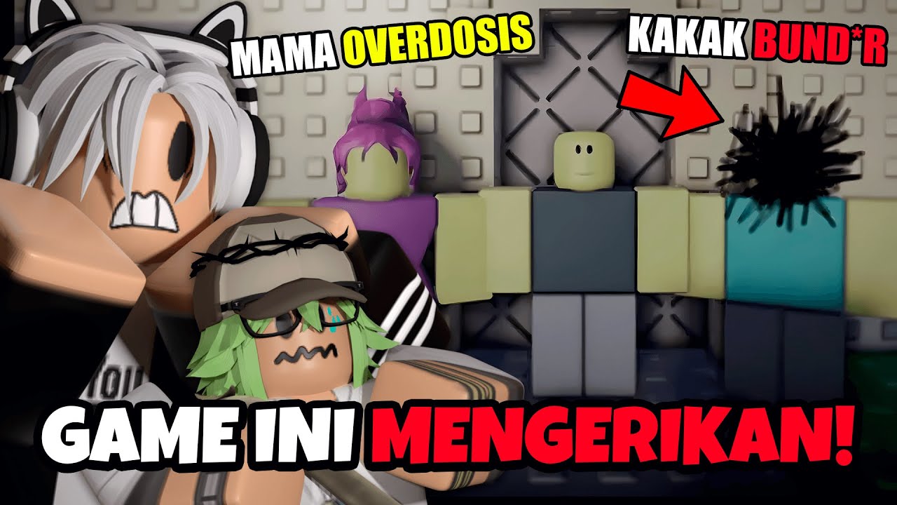 AKU DAN LUPUS MENYAKSIKAN ORANG YANG PERLAHAN MENGGILA... 😓 | Roblox Delusional