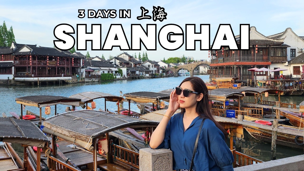 We Spent 3 Days in Shanghai | Ancient Town, Disney & Street Food | China VLOG