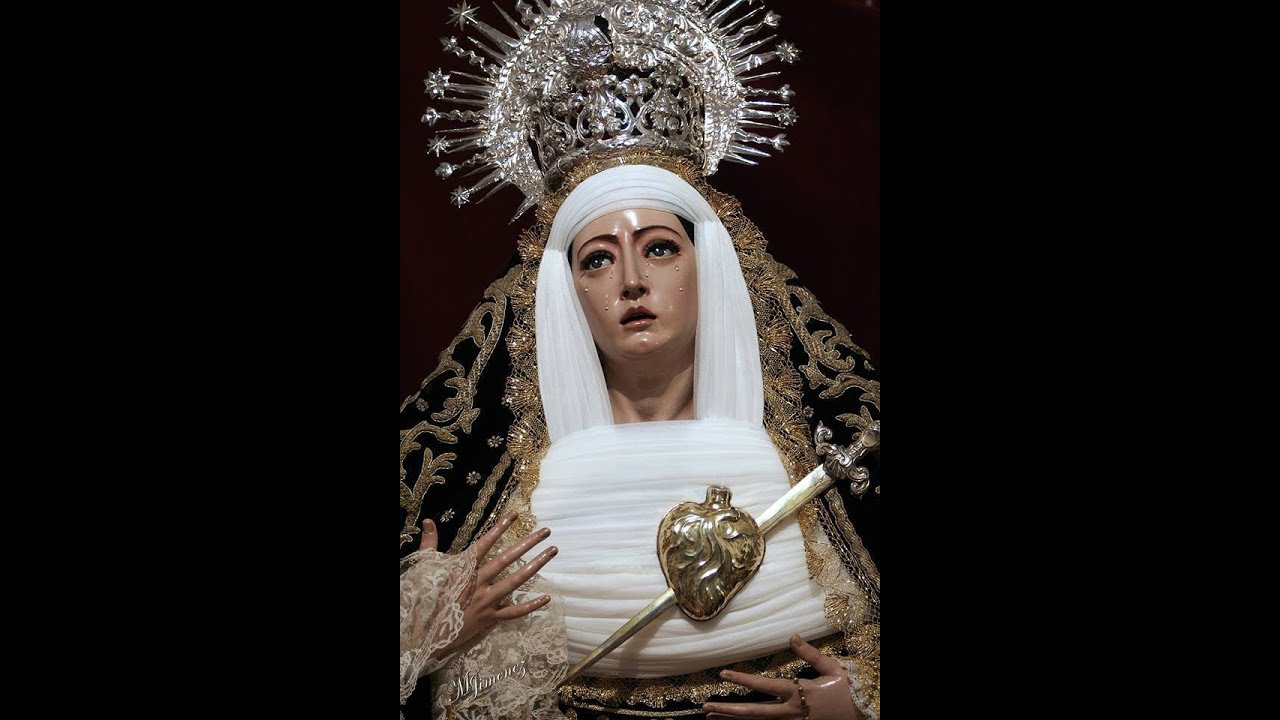 Entrega de la medalla de la ciudad de Écija a la Virgen de los Dolores