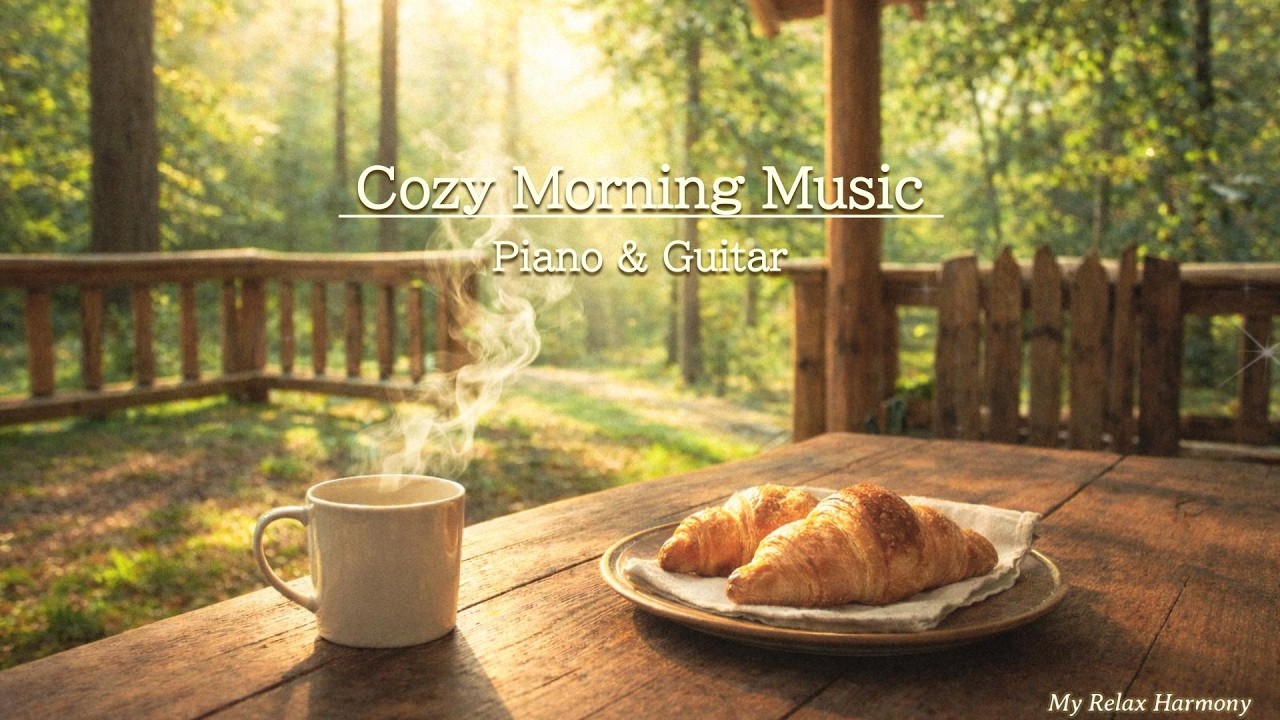 Cozy Morning ☕ Calm Piano Ambience