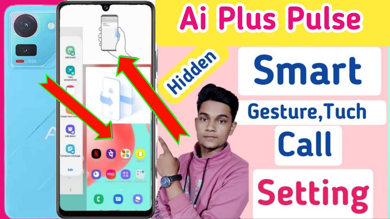 Ai plus pulse call setting /Ai+ pulse smartphone me smart call setting kaise kare/call setting
