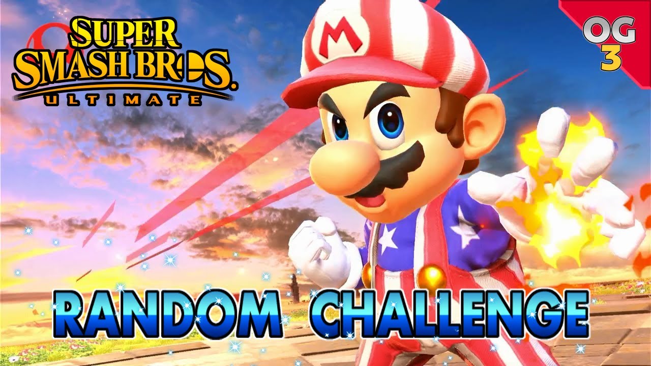 Smash Ultimate - Random Battles with Mario
