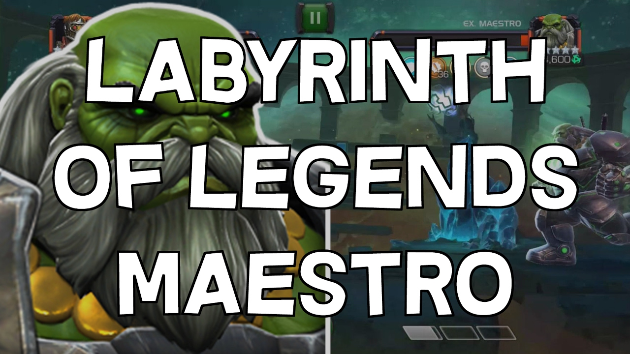 Labyrinth Of Legends: Maestro - Marvel Contest Of Champions