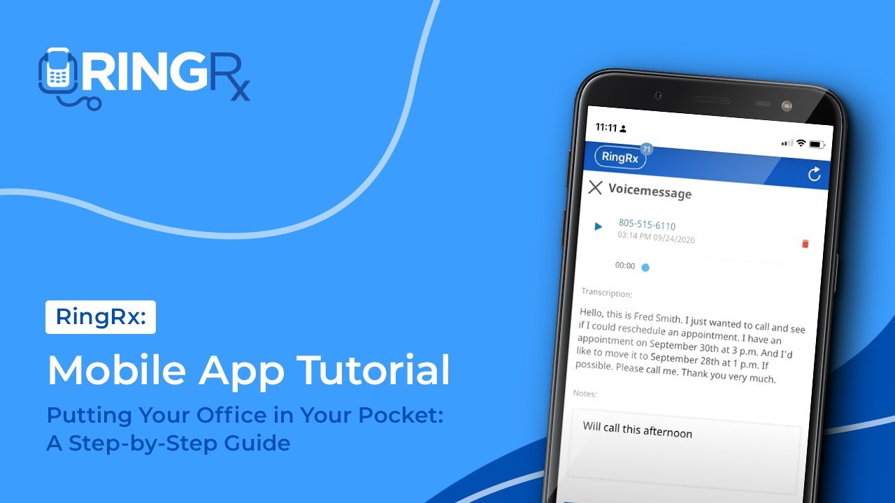 RingRx Tutorial: Mobile App