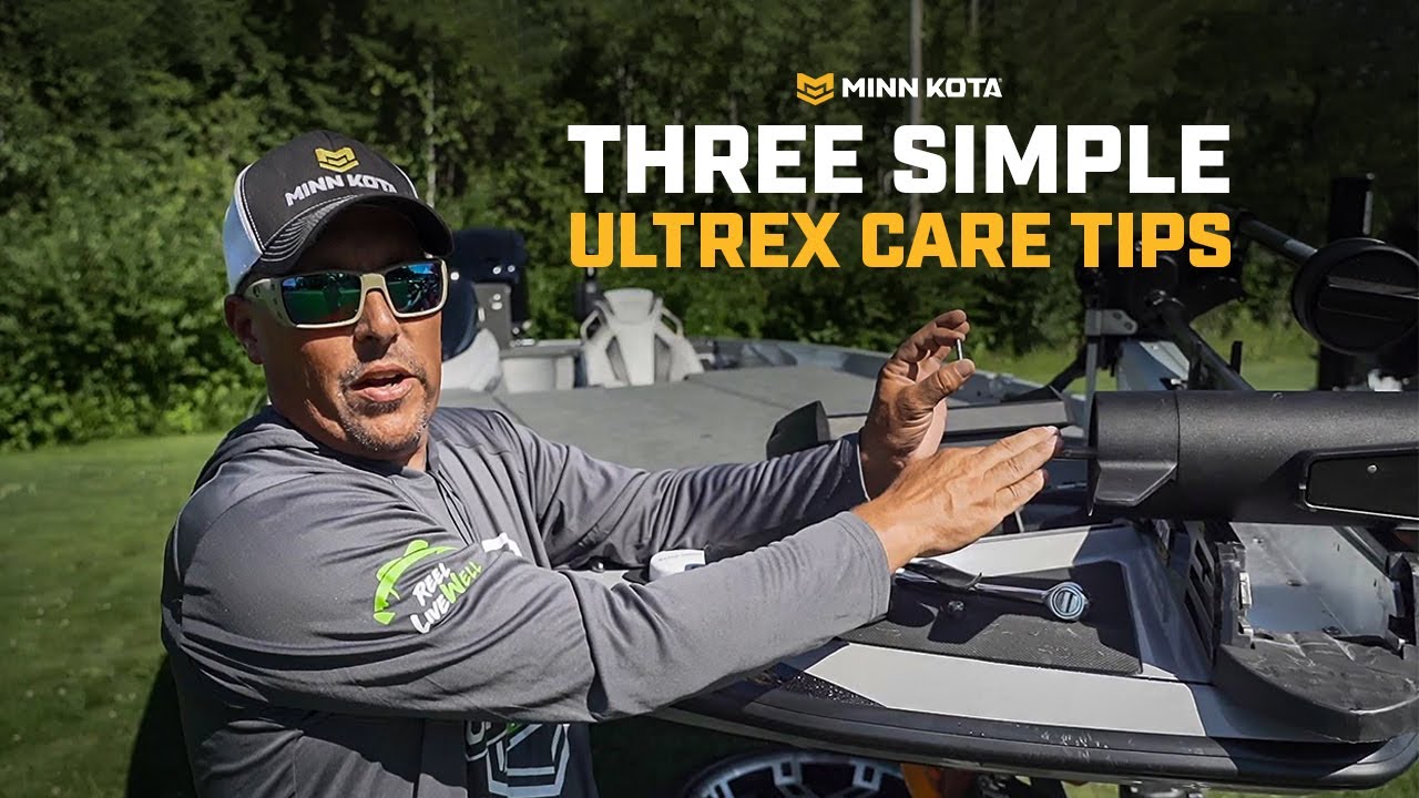 3 Simple Ultrex&trade; Trolling Motor Care Tips