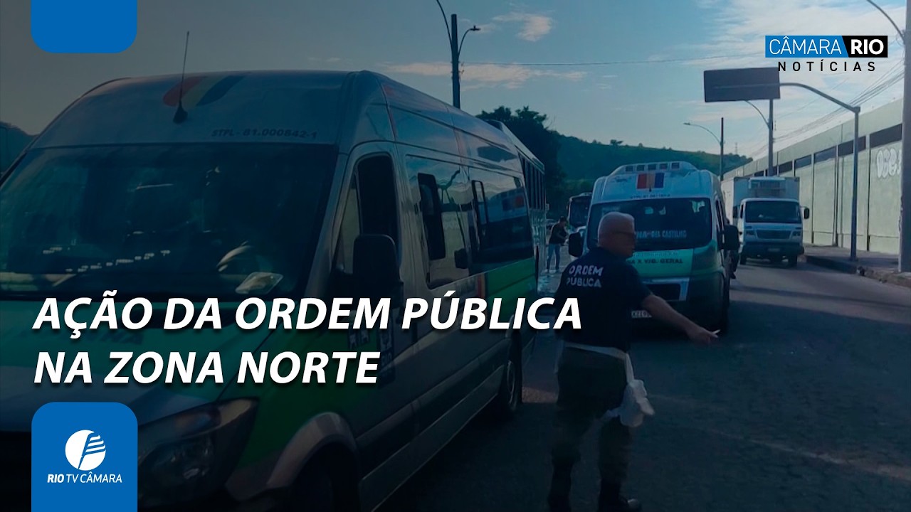 Operação de ordenamento apreende mercadorias e fiscaliza vans em Vicente de Carvalho