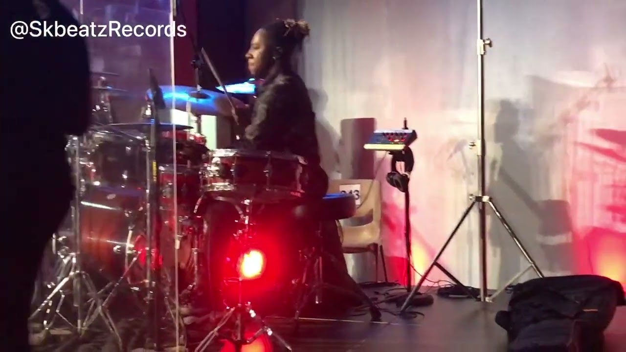 HOT RAGGAE DRUM GROOVE By GEORGE DrumVicfirth🔥🥁 Will Make You Dance All Day To Ohemaa Mercy'sSongs