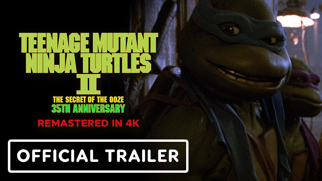 Teenage Mutant Ninja Turtles 2: The Secret of the Ooze 35th Anniversary - Official Trailer (2026)