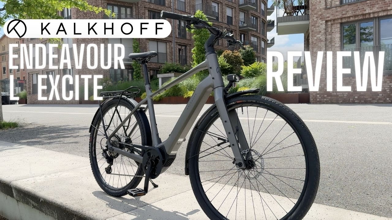 Kalkhoff Endeavour L Excite Review - schlank, schick und schnell - E-Bike im Test