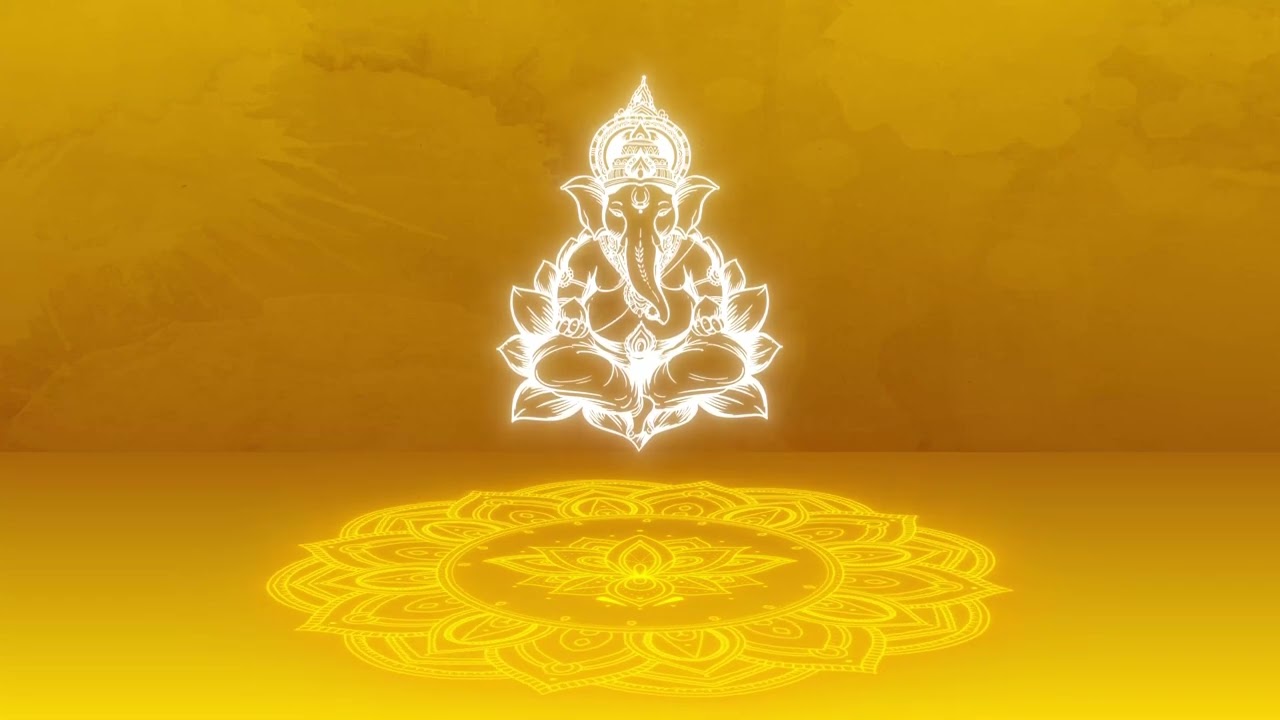 Vinayagar Special Mandala Background Loop Video| Stock Videos | XTrendz Design