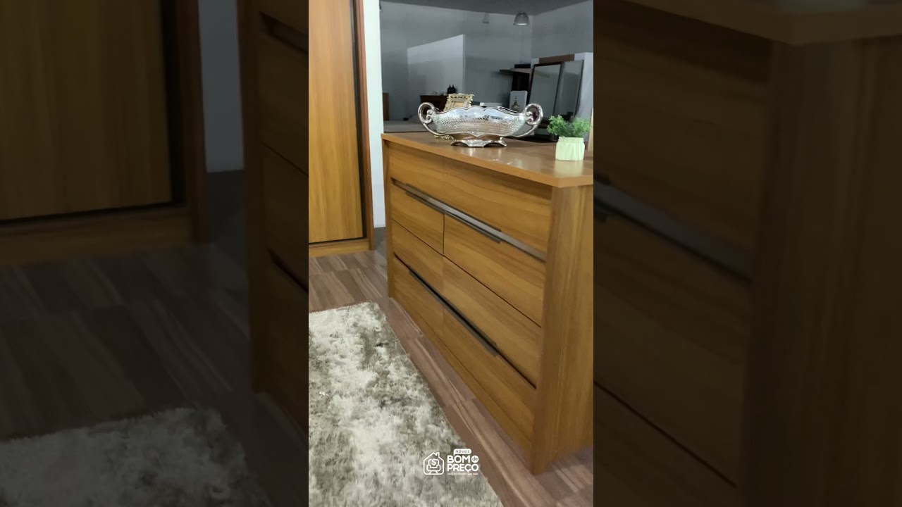 Cômoda Urban com 8 gavetas