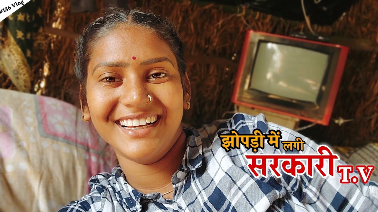 खेत वाली झोपड़ी में लगवाई टीवी || Shivani kumari