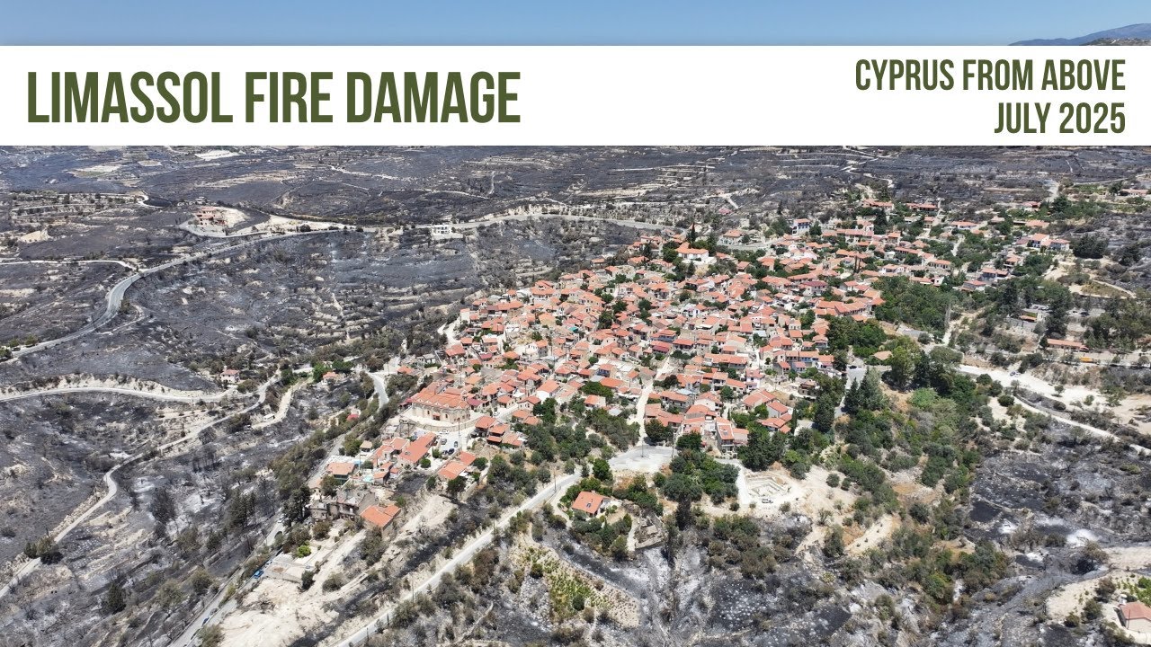 The Aftermath Of The Limassol Fires