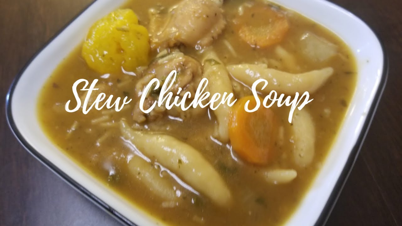 Trini Stew Chicken Soup - Episode 15