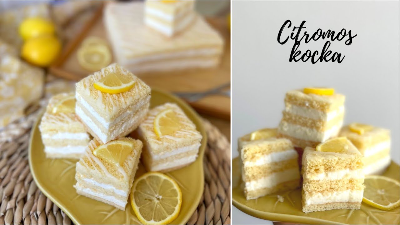 CITROMOS KOCKA🍋 - BebePiskóta
