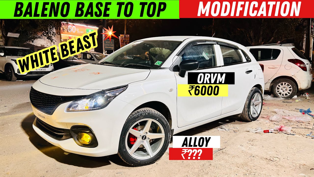 2026 BALENO BASE TO TOP MODIFICATION WITH PRICE✅BALENO 2026 MODIFIED✅BALENO SIGMA MODEL TO ALPHA💥