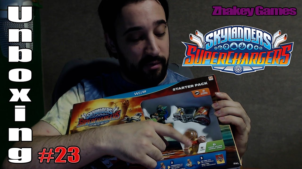 ¿Qué hay en la caja? Unboxing #23 - Skylanders Superchargers versión WiiU